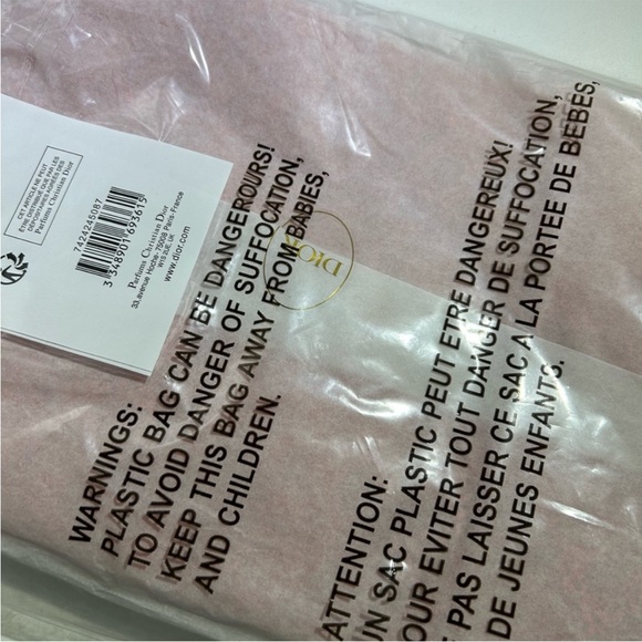 Dior beauty  gift Red Woven small Tote - Picture 10 of 10